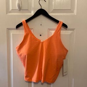 Lululemon Align Ribbed Tank Top, Sunny Coral, Size 20